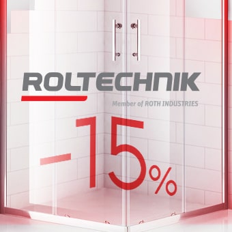 -15% до 30.04 на Corner Elegant и Project Solution от Roltechnik