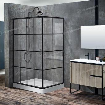 Душевое ограждение Cerutti Spa Muza 120х80х207 L/R Душевое ограждение Cerutti Spa Muza 120х80х207 L/R