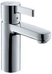 Смеситель Hansgrohe Metris S 31060000 для раковины с донным клапаном