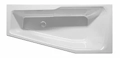 Встраиваемая акриловая ванна Riho Rethink Space 160х75 L со сливом-переливом, c тонким бортом (комплект)