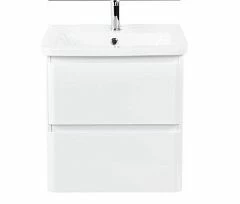 Тумба с раковиной BelBagno Albano-Cer 50 Bianco Lucido