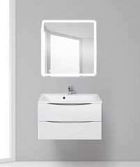 Комплект мебели BelBagno Marino-H60 80 Bianco Lucido (с раковиной BB800/450-LV-MR-PR)