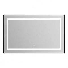 Зеркало BelBagno SPC-KRAFT-1085-685-TCH-WARM 108,5*68,5 черное с Led-подсветкой сенсорный выключатель подогрев