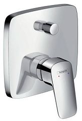 Смеситель Hansgrohe Logis 71405000 для ванны и душа на 2 выхода скрытый монтаж