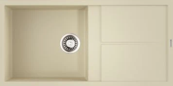 Кухонная мойка Omoikiri Sumi 86*50 гранитная крошка ваниль с крылом