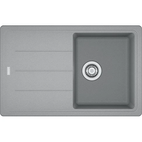Кухонная мойка Franke Basis 78*50 гранитная крошка серая с крылом
