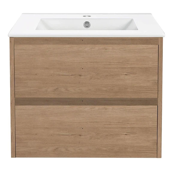 Тумба с раковиной Vincea Gio 60 дуб натуральный