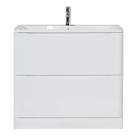 Тумба с раковиной BelBagno Acqua 90 Bianco Lucido напольная