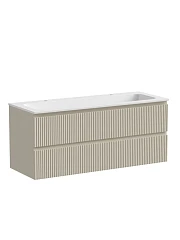 Тумба с раковиной Sancos Snob R 120 Beige Soft (раковина Element CN7016)