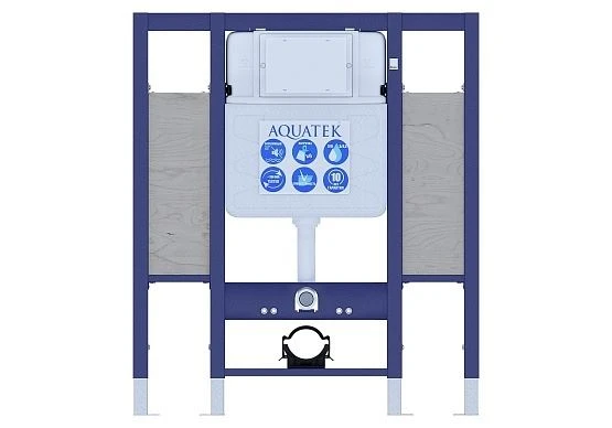 Система инсталляции для унитазов Aquatek INS-0000015 для лиц с ограниченными возможностями/установки поручней и опор
