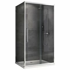 Душевой уголок ABBER Schwarzer Diamant AG30170H-S60 170*60*195 L/R без поддона