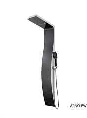 Душевая панель Ceruttispa Arno BW CT9656 черный с белым Душевая панель Ceruttispa Arno BW CT9656 черный с белым
