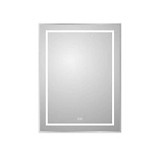 Зеркало BelBagno Kraft SPC-KRAFT-600-800-LED-TCH-WARM 60*80 сатин с Led-подсветкой и функцией антизапотевания