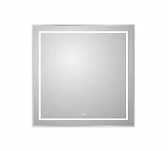 Зеркало BelBagno Kraft SPC-KRAFT-800-800-LED-TCH-WARM 80*80 сатин с Led-подсветкой и функцией антизапотевания