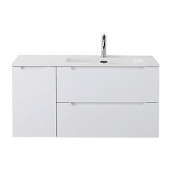 Тумба с раковиной BelBagno Etna 100 Bianco Lucido R