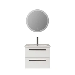 Комплект мебели Cezares Eco-Cer 60 Bianco Lucido (раковина CZR-8073-60)