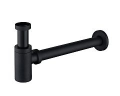 Сифон для раковины BelBagno BB-SMT2-NERO черный матовый