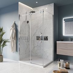 Душевой уголок BelBagno Marino MARINO-AH-1-110/90-C-Cr 110*90*195 без поддона