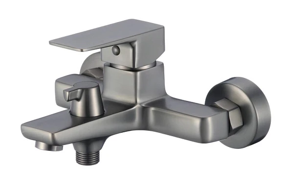 Смеситель Olive’s Navarra 25201NRGM для ванны и душа оружейная сталь