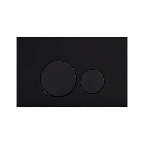 Клавиша смыва Olive’s Plaza PL411B черная матовая