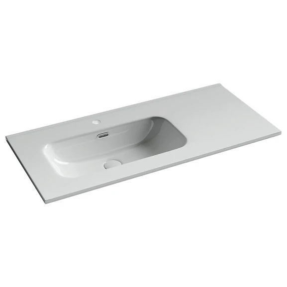 Встраиваемая раковина Ceramicanova Element 101*46,5 L с отверстием под смеситель