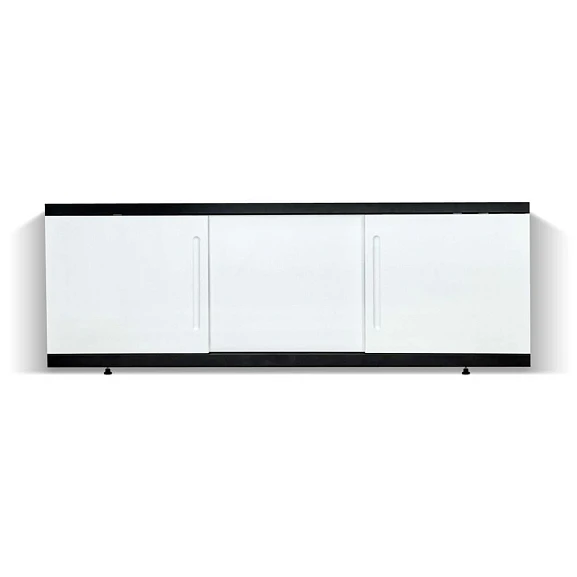 Фронтальная панель Alavann Alt Black 170 раздвижная (купе) белая