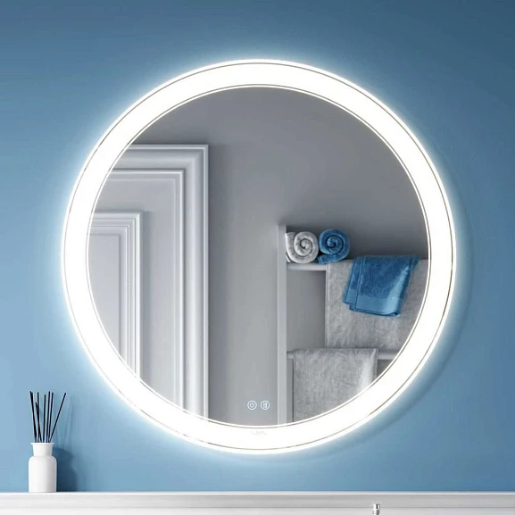 Зеркало Alavann Solis 80 с подсветкой и функцией антизапотевания