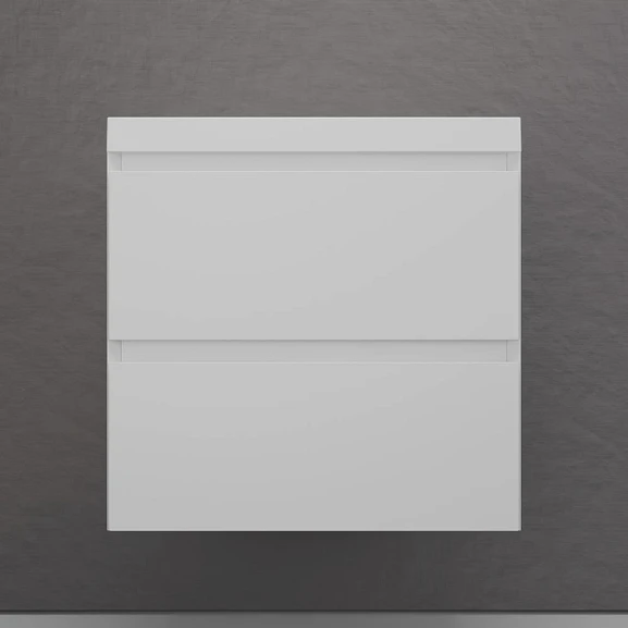 Тумба под раковину Style Line Манхэттен 60 подвесная белая матовая