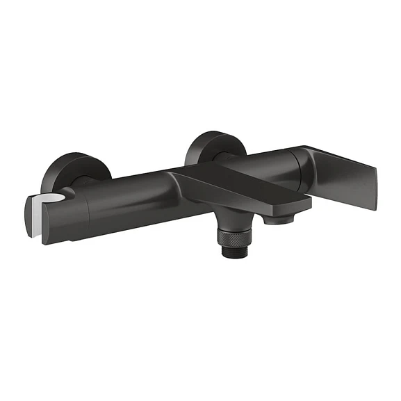 Смеситель Aqueduto Linha LIN0645 для ванны и душа без душевых аксессуаров оружейная сталь