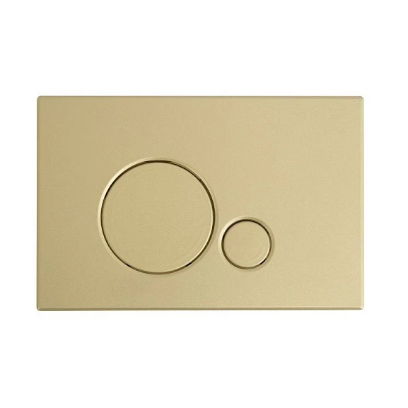 Клавиша смыва BelBagno Sfera CZR/BB-SR-BORO брашированное золото
