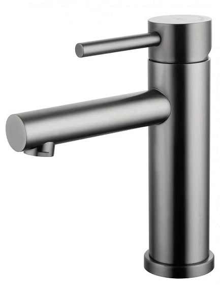 Смеситель для раковины WONZON & WOGHAND темный графит (WW-H9089-BGG)