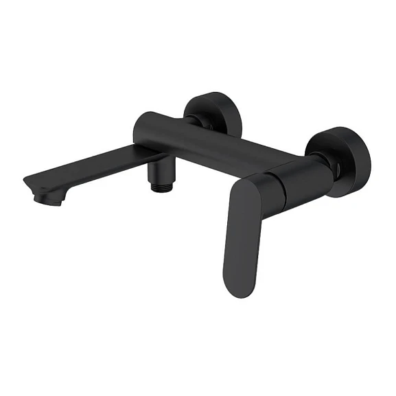 Смеситель Splenka S41.30.06 для ванны и душа черный матовый