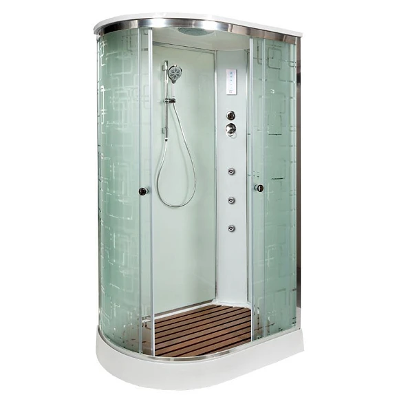 Душевая кабина AvaCan EM1511 110х80х220 R с гидромассажем и электрикой