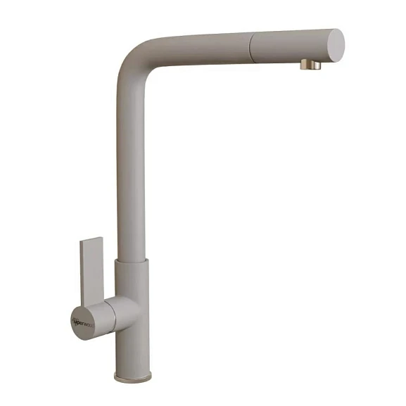 Смеситель Uperwood UPD-006-03 для кухни серый/хром