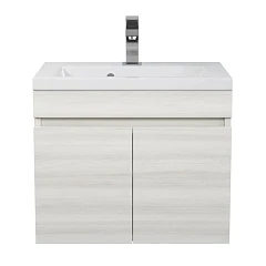 Тумба под раковину Uperwood Eva 50 Дуб Харбор Белый, подвесная Тумба под раковину Uperwood Eva 50 Дуб Харбор Белый, подвесная