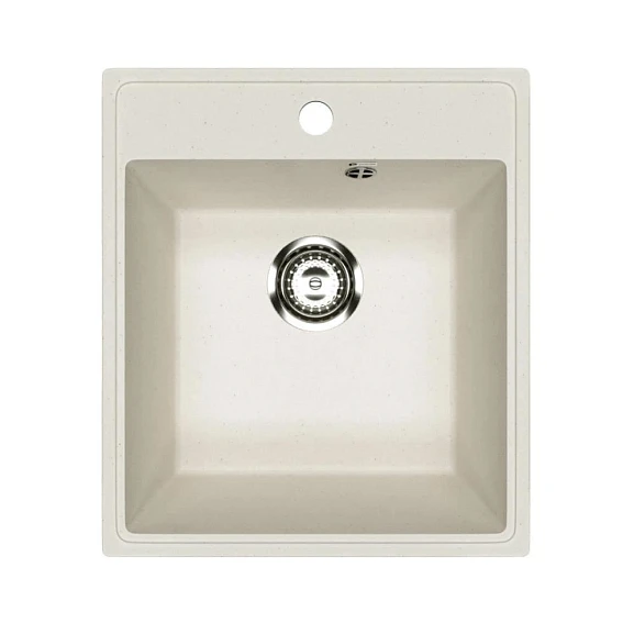 Кухонная мойка Uperwood ECON UPD-404 43х48 белая матовая