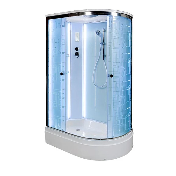Душевая кабина AvaCan EM3012 120х90х220 L с LED-подсветкой