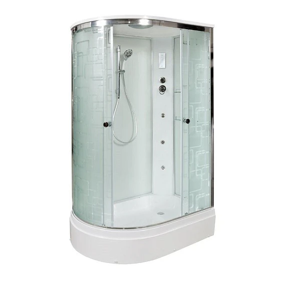 Душевая кабина AvaCan EM3012 120х90х220 R с гидромассажем и электрикой