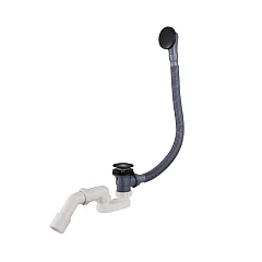 Слив-перелив Raglo R600.31.06 70см автомат черный матовый