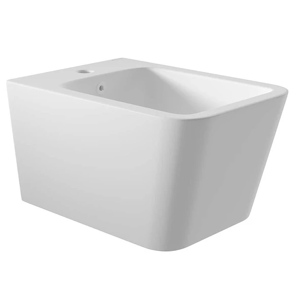 Подвесное биде Aqueduto Macio 37*52,5 белое матовое