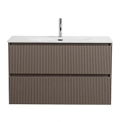 Тумба под раковину BelBagno Uno-Mini 100 бежевая матовая