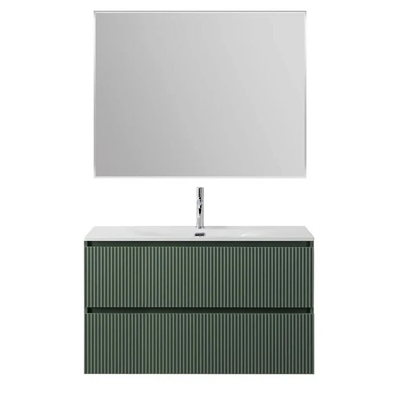 Комплект мебели BelBagno Uno 100 еловый матовый с двумя ящиками