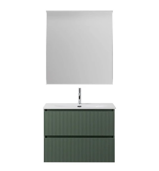 Комплект мебели BelBagno Uno 80 еловый матовый с двумя ящиками