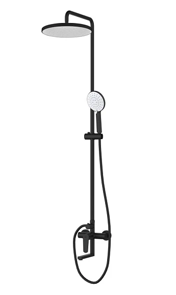 Душевая стойка DQ Bayern Munchen DA1563705B18 с изливом матовый черный