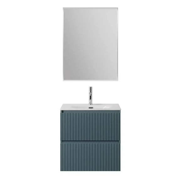 Комплект мебели BelBagno Uno 60 голубой матовый