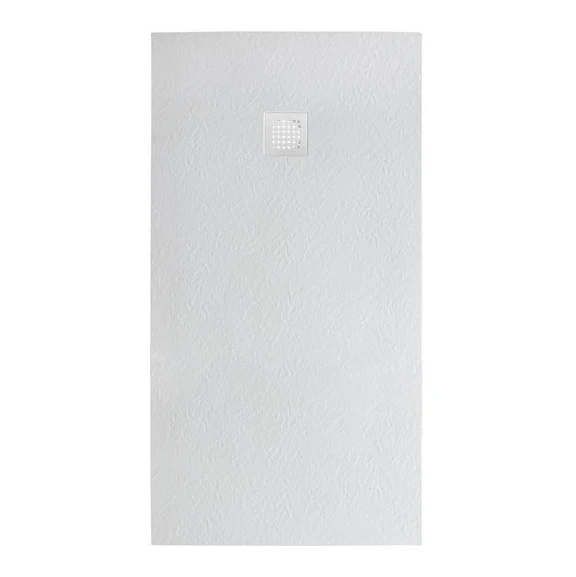 Душевой поддон BelBagno Uno 170*80*3,5 прямоугольный белый с сифоном и белой матовой декоративной накладкой