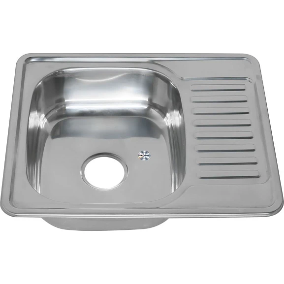 Кухонная мойка Melana 58*48*16 врезная прямоугольная с сифоном