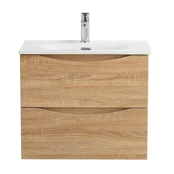 Тумба с раковиной BelBagno Marino-Cer-Mini 50 Rovere Bianco