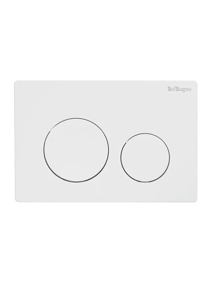 Клавиша смыва BelBagno BB-03C-BL белый глянец