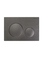 Клавиша смыва BelBagno BB-17C-GM оружейная сталь